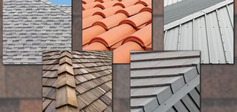 Different types of roofing materials