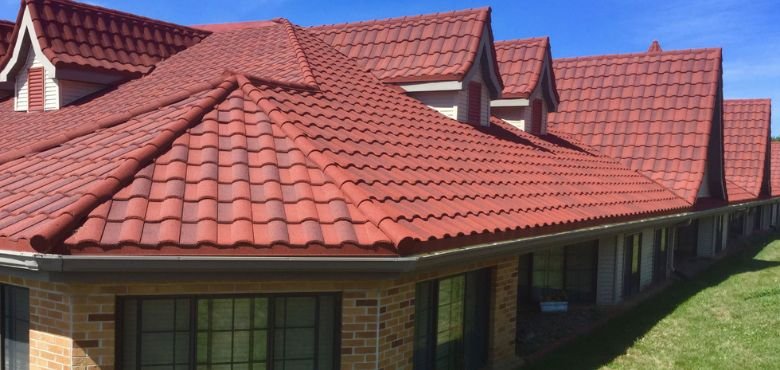 Stone coated steel roofing