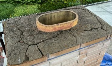 Seal Cracks in the Chimney Crown